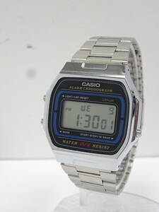 (つ-U-604)CASIO カシオ 腕時計 A164W デジタル メンズ 動作品 中古