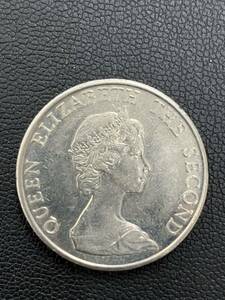 外国コイン 香港 5ドル 伍圓 硬貨 1980年