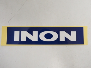 新品 INON イノン ステッカー W16.5ｘH3.7cm スキューバダイビング用品[S1-33553]