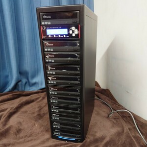 デュプリケーター　DVDコピー機　CDコピー機　OfficeProMAYU　ビジネスプロフェッショナルモデル　中古　現状品　通電のみ確認　③