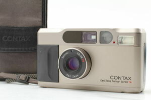 1円スタート[美品] Contax　コンタックス T2 Titan Silver 35mm Point & Shoot Film Camera w/Strap C-967145080