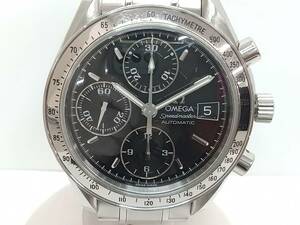 OMEGA SPEEDMASTER 3513.50 5833※※※※ ブラック文字盤 オメガ スピードマスター 50防水 クロノグラフ デイト 自動巻 腕時計 研磨済み