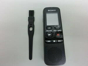 ★USED美品【SONY】ソニー　小型ボイスレコーダー　ICD-BX122★ブラック