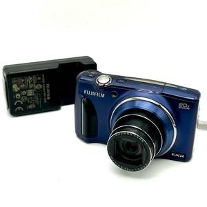 HY1512■【シャッター・フラッシュOK】FUJIFILM フジフィルム FinePix ファインピクス F900EXR ネイビー ブルー CAMERA カメラ コンパクト