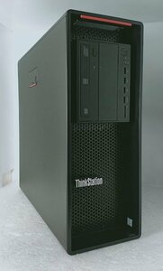 ●[Win11 for WS] Xeon搭載 大容量メモリ タワー型WS Lenovo ThinkStation P520 (Xeon W-2123 3.6GHz/64GB/NVMe 512GB+3TB/Quadro P2000)