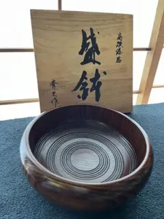 山中漆器　山中塗　菓子器