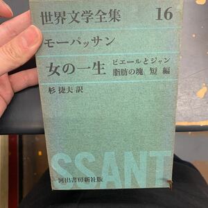 女の一生　モーパッサン　16 ピエールとジャン　脂肪の塊