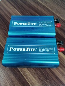 【PT014】未来舎 POWERTITE インバーター Fl-200260Fm 中古品 2個セット