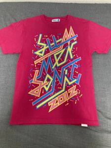 【美品】サマーソニック2012 Tシャツ Mサイズ SUMMER SONIC サマソニ
