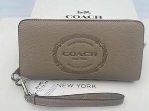 コーチ COACH 長財布 財布 シグネチャー アコーディオンラウンドジップウォレット新品 未使用 贈り物CN353 c342