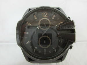 T4-82　DIESEL(ディーゼル)　腕時計 【DZ-4180】 10BAR　ONLY-THE-BRAVE　黒/ブラック系　クォーツ　メンズ