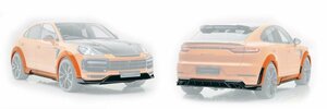 マンソリー ポルシェ カイエン クーペ ターボ ワイドボディキット エアロパーツ MANSORY Porsche Cayenne Coupe Turbo