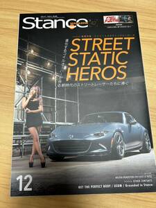 Stance MAGAZINE スタンス　マガジン　2020年12月号　#42 付録ステッカー付き