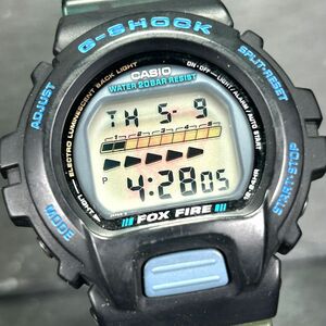 CASIO カシオ G-SHOCK ジーショック DW-6620-2 腕時計 クオーツ デジタル 多機能 スケルトン ブルー メンズ 新品電池交換済み 動作確認済み