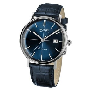 エポス EPOS オリジナーレ レトロ 3437BL ブルー文字盤 新品 腕時計 メンズ