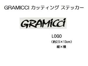 GRAMICCI Sticker ステッカー LOGO 新品 カッティング ステッカー