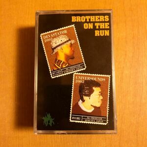 未開封 新品 BROTHERS ON THE RUN MIXTAPE DEV LARGE RYUHEI THE MAN DENKA KASHI DA HANDSOME DJ MURO KING OF DIGGIN