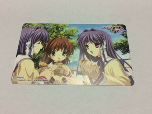 未使用 テレカ CLANNAD/クラナド 古河渚他 コンプH