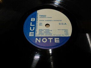 SP 78☆人気のBLUE NOTE☆513-A:TIRED☆513-B:BLUE SKIES☆JOHN HARDEE