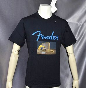 新品 L フェンダー　テレキャスター 綿 コットン100％　Tシャツ 半袖シャツ Fender
