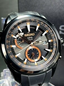 世界限定2500本 リミテッドエディション 美品 セイコー SEIKO アストロン ASTRON GPS ソーラー電波 腕時計 チタン ブラック文字盤 SAST001