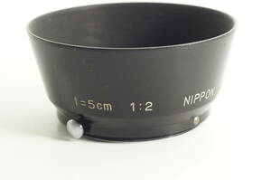 207『送料無料 並品』希少品 f=5cm 2 Nippon Kogaku NIKKOR ニコン Ｓ 用 日本光学 レンズフード