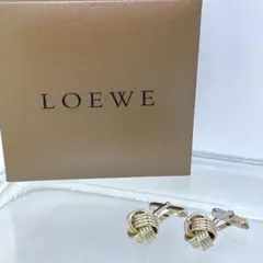 LOEWE ロエベ　カフス　シルバー　ノット