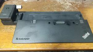 動作品 Lenovo ThinkPad UltraDock 40A2 ドッキングステーション 鍵無し X240 T440p T440s T450 T460 T470 T550 T560 T570 T540p等 対応