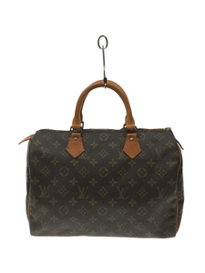 LOUIS VUITTON◆スピーディ30_モノグラム_BRW/PVC/BRW/