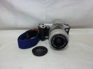 ★【現状販売品/中古品】Canon EOS kiss初代? 一眼レフカメラ? 28-80mm 1:3.5-5.6Ⅱ MACRO Φ55 SIGMA ZOOM LENS MADE IN JAPAN 1個 ★