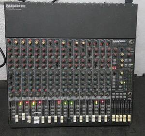 Vintage Mackie Mixer CR-1604 16CHANNEL MIC LINE MIXER アナログミキサー　佐川140サイズ