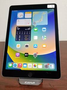 633 美品 iPad Pro 9.7 (2019) A9X◆128GB Space Gray バッテリー80% 充電72回 au Sim Free A1674 Apple・iphone・galaxy・タブレット