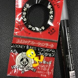 LOONEYTUNES、デルキャラ、貼るフィギュア、トゥイーティー