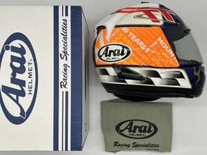 Arai アライ RX-7 RR5 IOMTT 2011・マン島TT 100th フルフェイスヘルメット Sサイズ