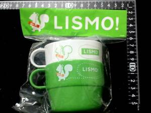 非売品☆LISMO!ちゃん☆プラスチック製☆コップセット☆残1