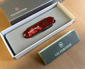 【新品未使用】 モンベル mont-bell + ビクトリノックス VICTORINOX コラボ / クラシックSD マルチツール ナイフ Multi Tools