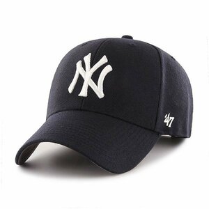 ’47 (フォーティセブン) FORTYSEVEN キッズ 子供 ヤンキース (ニューヨーク) キャップ 帽子 Yankees Home Kids ’47 MVP Navy