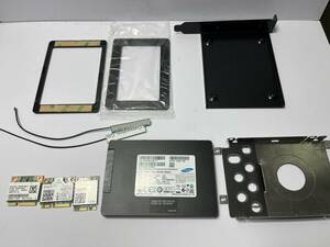 ザ・500円 SSD　2.5inch　サムソン　MZ-7PD128M　SATA 128GB　他PCパーツセットで