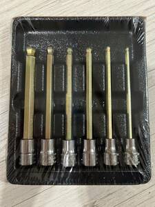 スナップオン Snap-on 206EFABLM 3/8角 ロングボールヘックス ソケットセット 新品