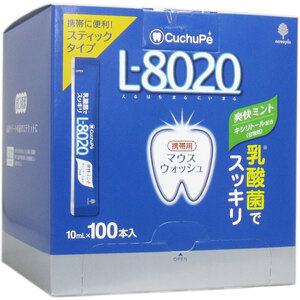 クチュッペ Ｌ-８０２０ マウスウォッシュ 爽快ミント スティックタイプ １００本入 /k