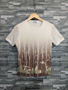 ★送料無料★KUNIO COLLECTION　クニオコレクション　クニオサトウ　半袖　Ｔシャツ　メッシュ　トップス　レディース　Mサイズ　日本製