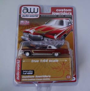 AutoWorld　オートワールド　1/64　1976 Cadillac Coupe Deville　キャデラック クーペデビル　②