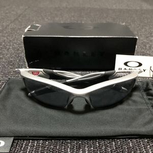 【オークリー】本物 OAKLEY サングラス HALF JACKET 2.0 ハーフジャケット OO9153-02 メンズ レディース USA製 保存袋 箱付き 送料520円