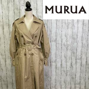 新品未使用★MURUA★ムルーア★アレンジトレンチコート★サイズF　8-76　