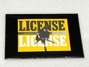 長渕剛☆1987年「LICENSE 」ポストカード5枚セット