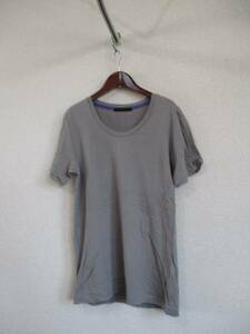 moussyグレーシンプルTシャツ（USED）42116