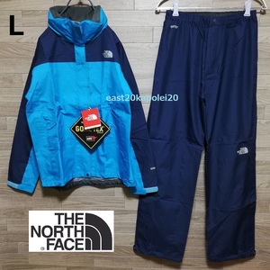 新品 THE NORTH FACE GORE-TEX ノースフェイス ゴアテックス レインテックス プラズマ レディース ジャケット パンツ 上下 セット L 未使用