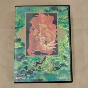 PCソフト/XakⅢ サーク３ CD-ROM FM TOWNS