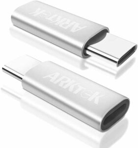 ARKTEK ライトニング 変換 → USB-C 変換アダプタ ライトニング (メス) から USB タイプC 変換 アダプタ I69