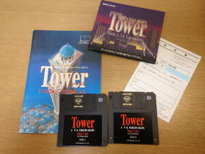 Tower　タワー　 Ver,1.2J　Ver,1.3J Updater Mac用　オープンブック　中古品　動作未確認